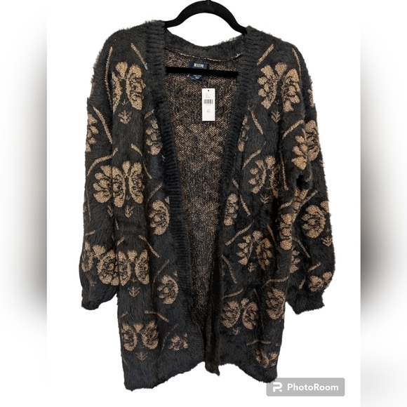 Maeve Anthropologie open front eyelash cardigan OS NWT - Picture 4 of 9